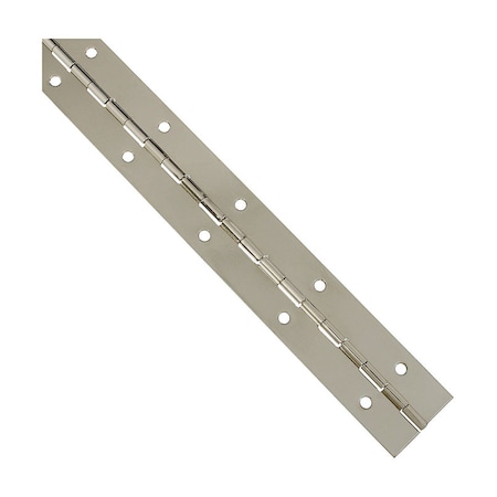 National Hardware National Hardware 12 in. L Nickel Continuous Hinge 1 pk N265-389